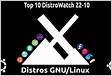 Top 10 DistroWatch 22-10 Las más populares Distros GNULinu
